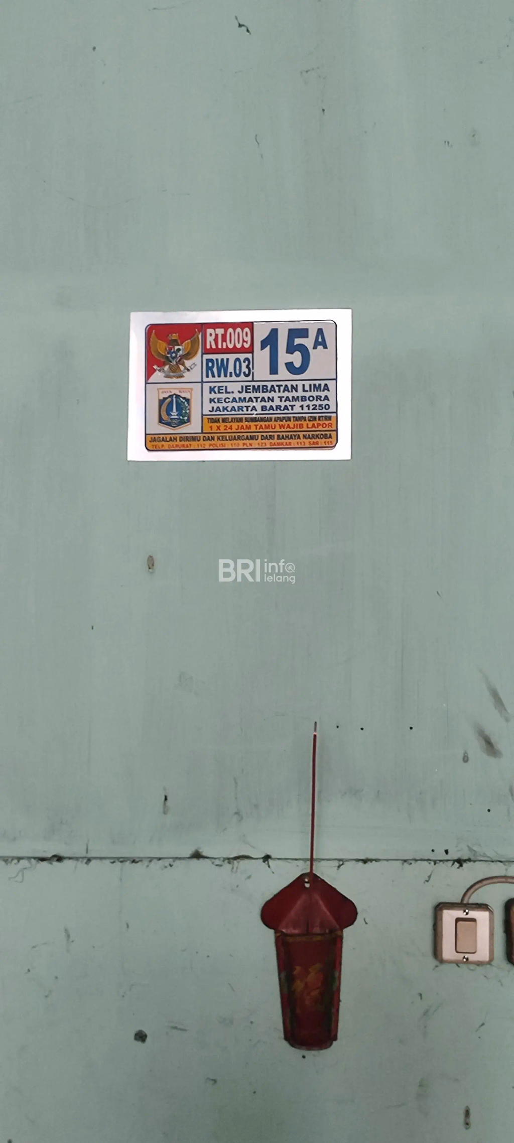 Rumah Jl Terate Raya Tambora Jakbar, Tanah Luas Harga Miring foto 3