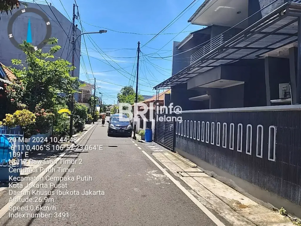 Rumah Rawasari Timur Jakpus, LT 120 m2, Harga 2M foto 2