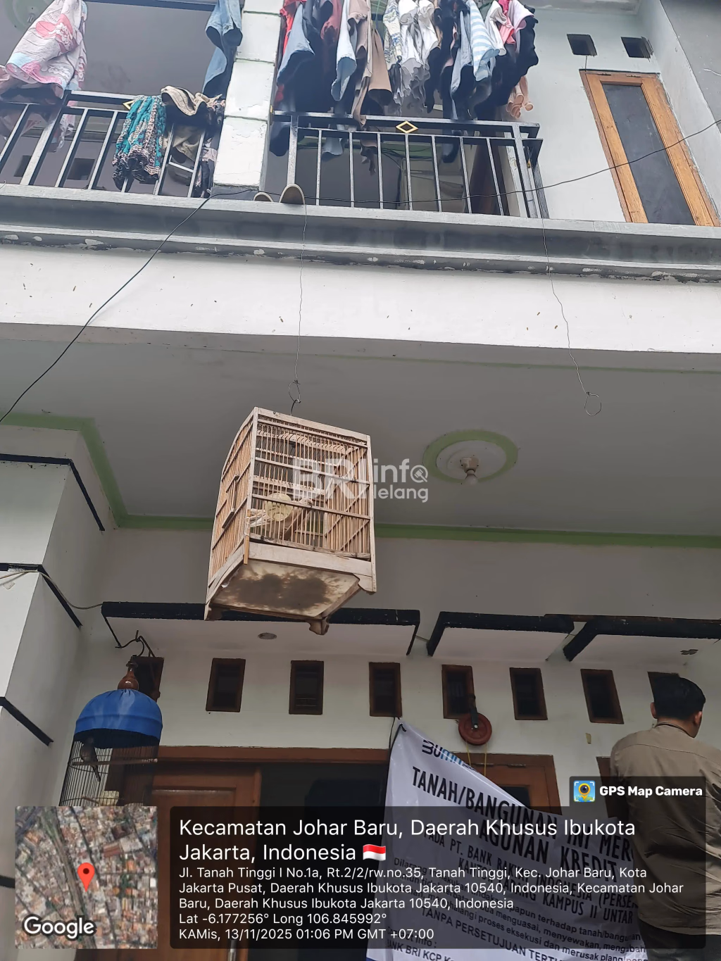 Rumah Johar Baru Jakpus, Harga Murah! LT 70 m2 foto 3