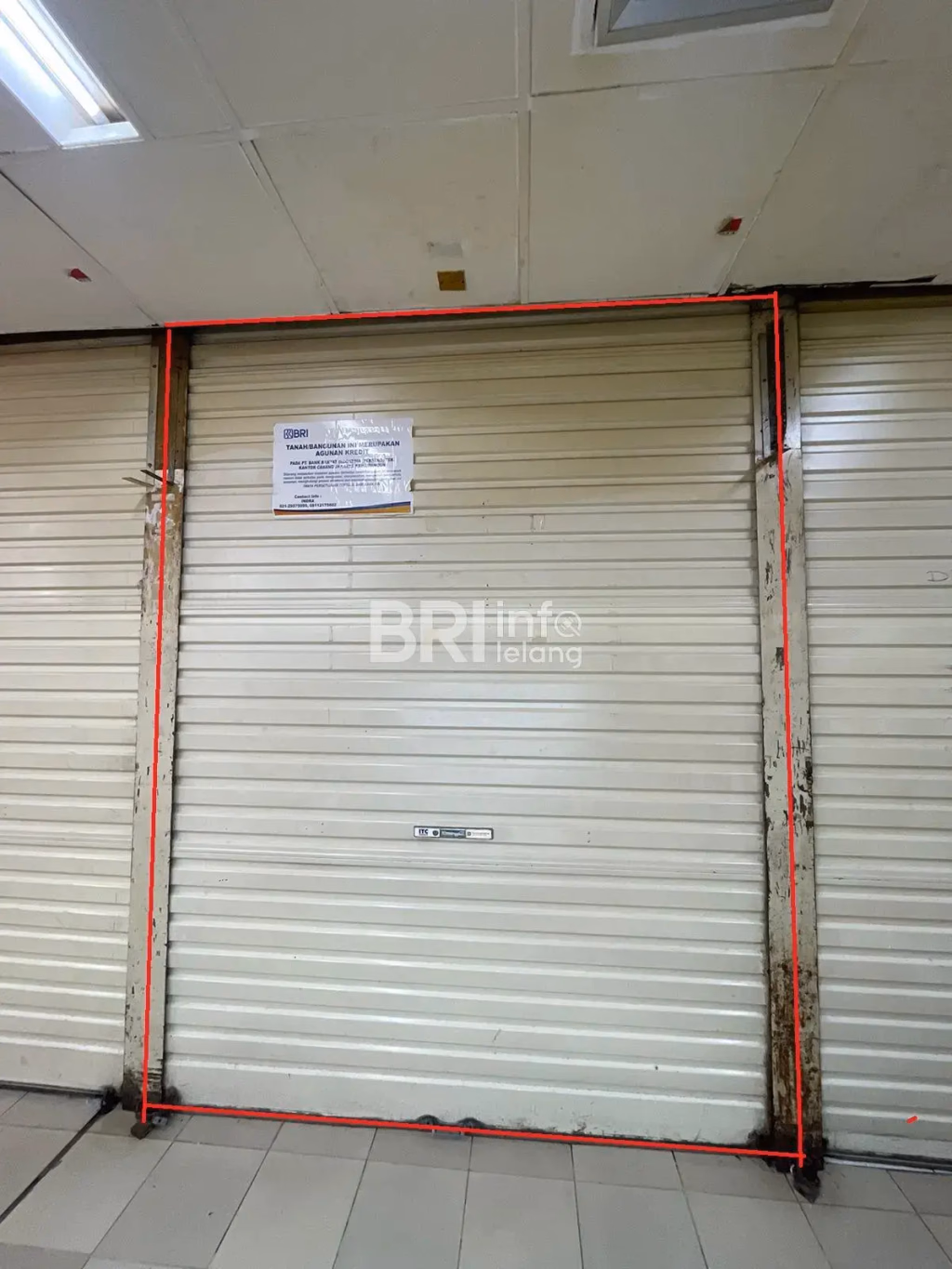 Ruko lelang JAKARTA PUSAT
