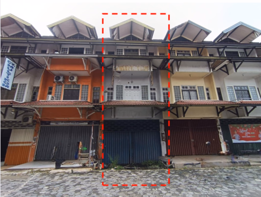 Ruko lelang Kota Banjarmasin