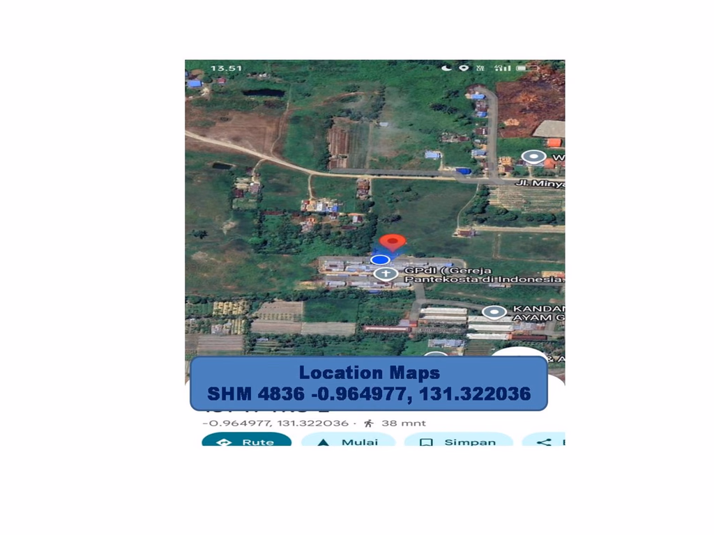 Tanah lelang Kab. Sorong