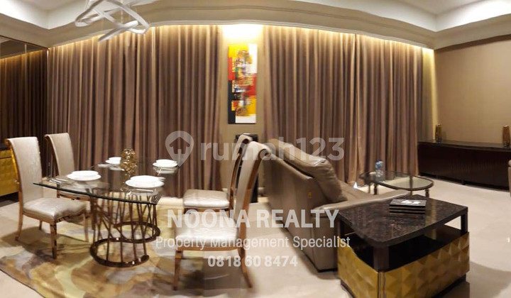 Sewa Apartemen Pakubuwono View 2 Bedroom Lantai Rendah Furnished