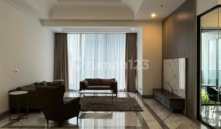Apartemen Langham Residence 3 BR Full Furnished, Strata