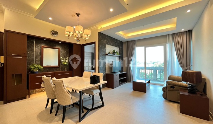 For Rent Senayan Residence 3 BR Fully Furnished Low Floor