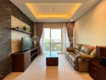 For Rent Senayan Residence 3 BR Fully Furnished Low Floor - foto 2