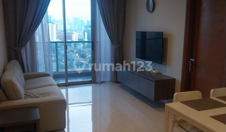 Apartemen Taman Anggrek Sewa 1BR - Unit apartemen 1 lantai di kaw #691336
