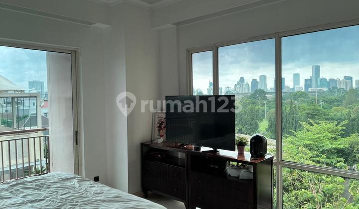 Murah Senayan Residence 3BR Furnish Golf View - foto 1