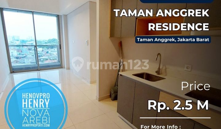 Taman Anggrek Residence TURUN HARGA 3BR CITY VIEW - foto 1