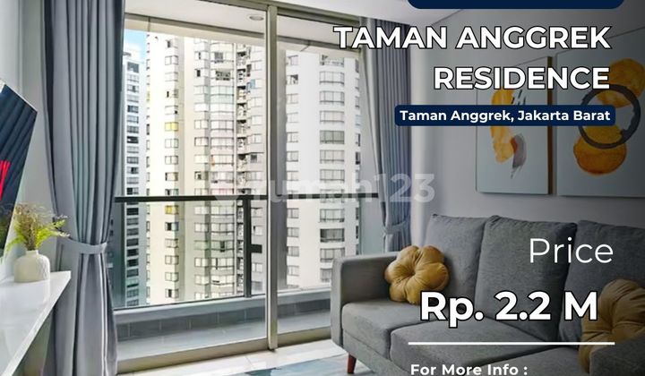 Taman Anggrek Residence TURUN HARGA 3 BR CITY VIEW JARANG ADA - foto 1
