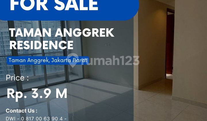 Dijual 3+1BR City Harga Terspecial di Taman Anggrek Residences - foto 1