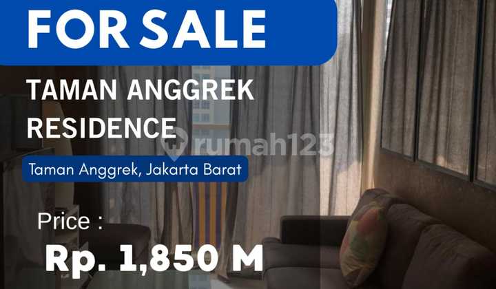 Apartemen Taman Anggrek Jual 3BR 65m² - Dijual Cepat 3BR City Harga TU #381246