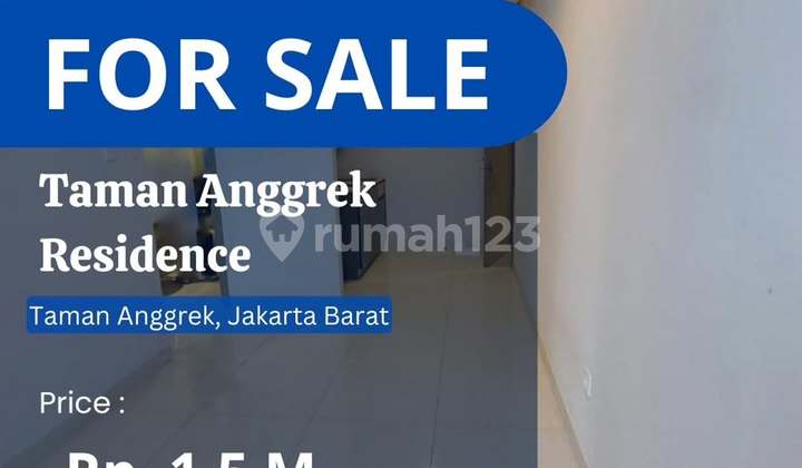 Apartemen Taman Anggrek Jual 2BR 50m² - Dijual Cepat 2BR City Harga TU #467528