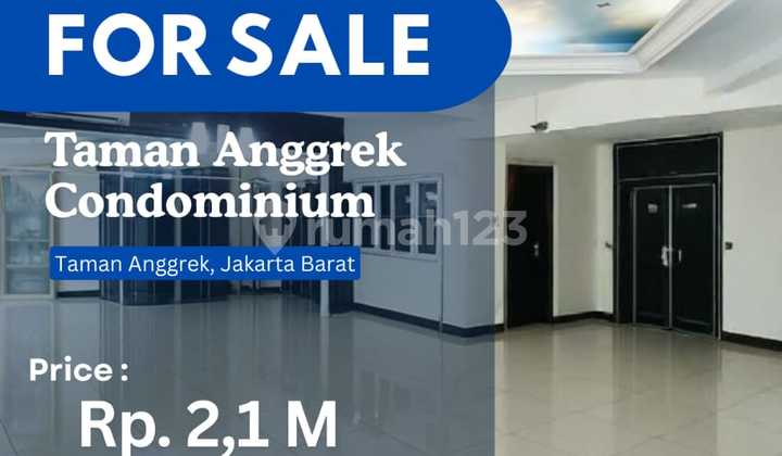 Apartemen Taman Anggrek Jual 1BR 146m² - *Harga Terbaik Taman Anggrek C #496959