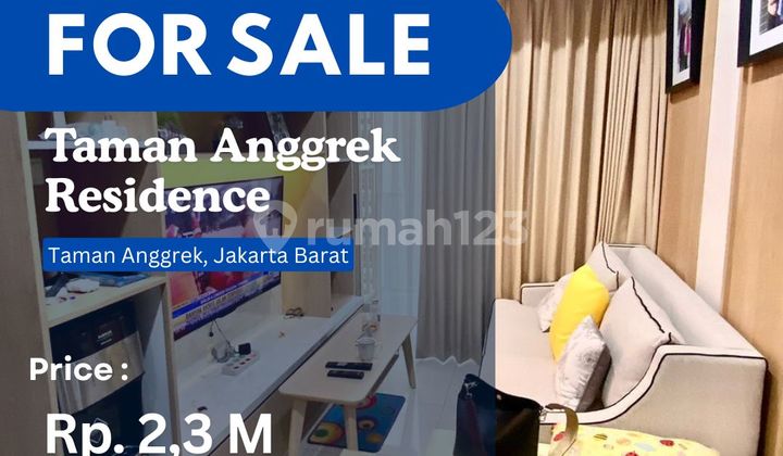 Apartemen Taman Anggrek Jual 3BR 65m² - Dijual Cepat 3BR City View TUR #506030
