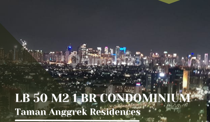 Dijual Cepat Apartemen Taman Anggrek Residences 1Br Full Furnished - View Bagus Lantai 38 - foto 1