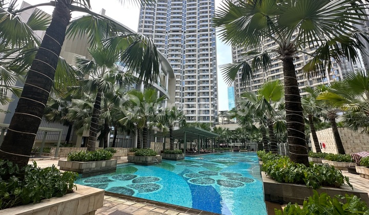 2Br Taman Anggrek Residence-View Bagus Terhubung ke Mall Langsung - foto 1