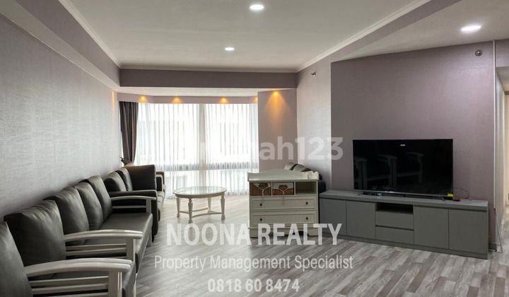 Dijual Apartemen Taman Anggrek Condominium 3 Bedroom High Floor - foto 1