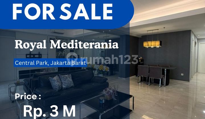 Dijual Royal Mediterania Best Unit 3Br + Best Price - foto 1
