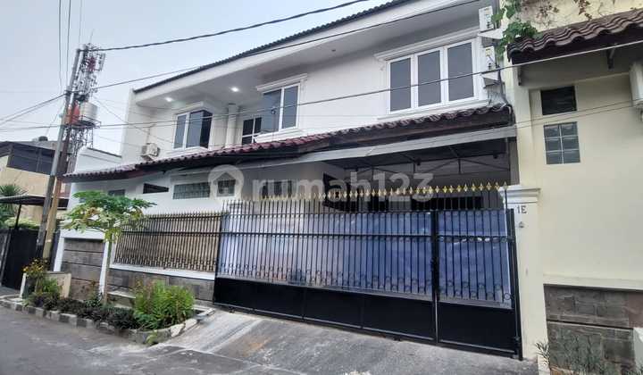 Rumah Dalam Komplek Kijang Kencana Kemanggisan Jakarta Barat SHM - foto 1