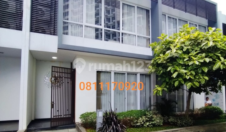 Jual Rugi, Townhouse Puri Mansion, View Kolam Renang - foto 1