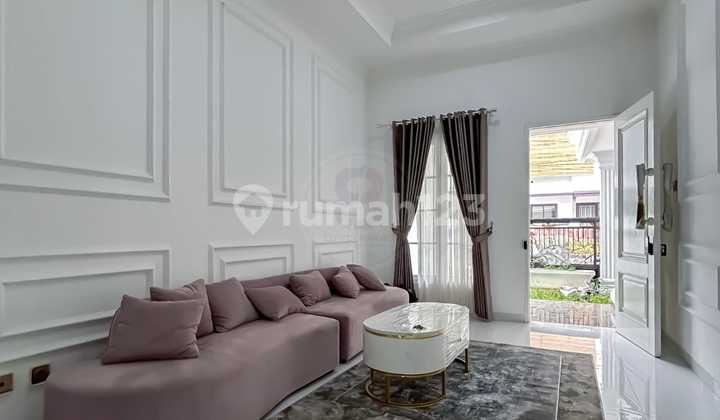 Rumah Baru Semi Furnished Dekat Pintu Toll Meruya Jakarta Barat - foto 1