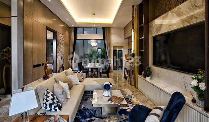 Rumah Citra Garden View Danau Di Jakarta Barat Mewah Semi Furnish - foto 1