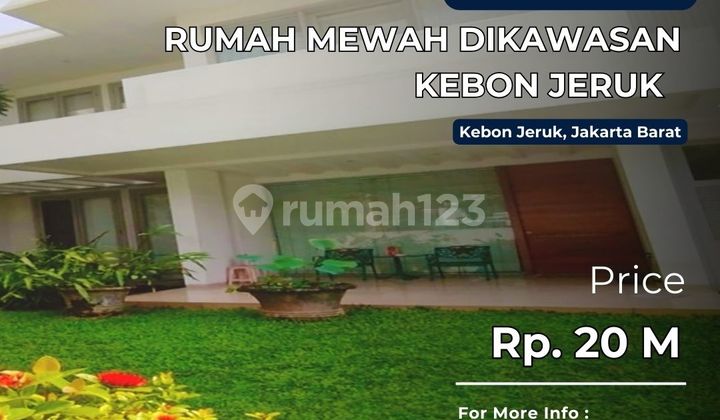 Turun Harga Rumah Mewah Intercon 2 Lantai Hadap Selatan - foto 1