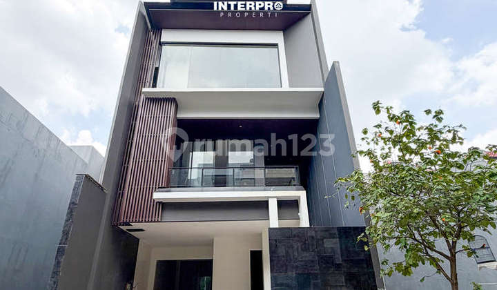 Rumah Baru 4 Lantai Minimalis Modern Taman Permata Buana LT 144M2 - foto 1