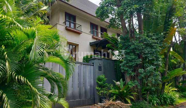 Rumah Cantik LT 1001Mtr Harga Miring 3Lt Permata Buana Kawasan Elit Jarang Ada - foto 1