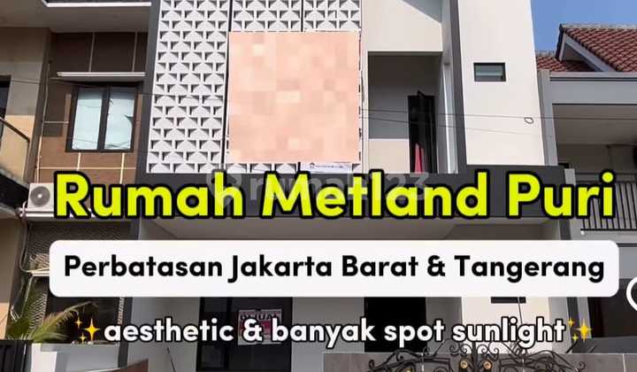 Rumah Metland Puri, Lt 105m, Hrg 2.9m, Jakarta Barat - foto 1