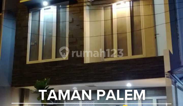 Rumah Taman Palem Full 3 Lantai Bangunan Baru Berkualitas - foto 1