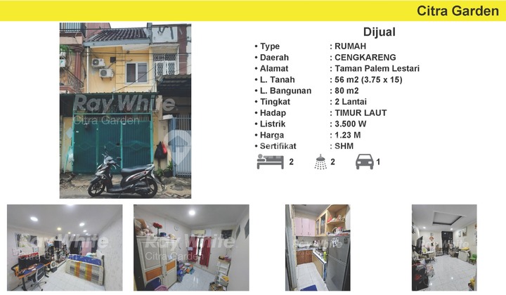 Dijual Rumah Bagus SHM Taman Palem Lestari, Jak Bar 0044-JOE - foto 1