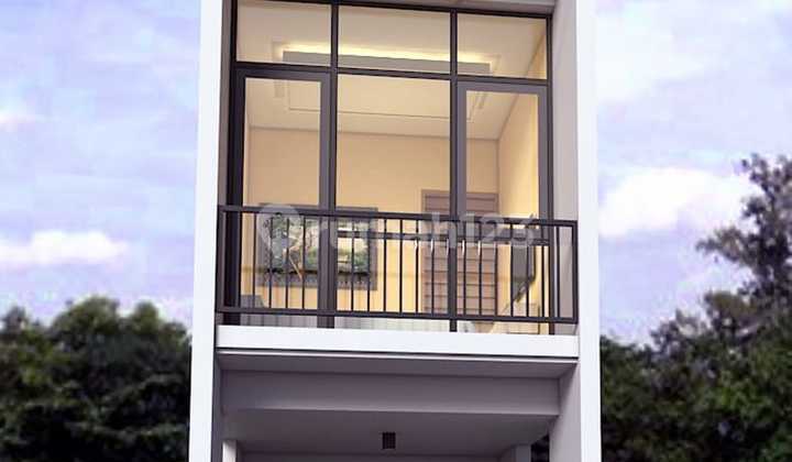 Dijual Rumah Baru 3Lt Uk 3X13m2, di Duri Kepa, Harga Rp 1.3M. - foto 1