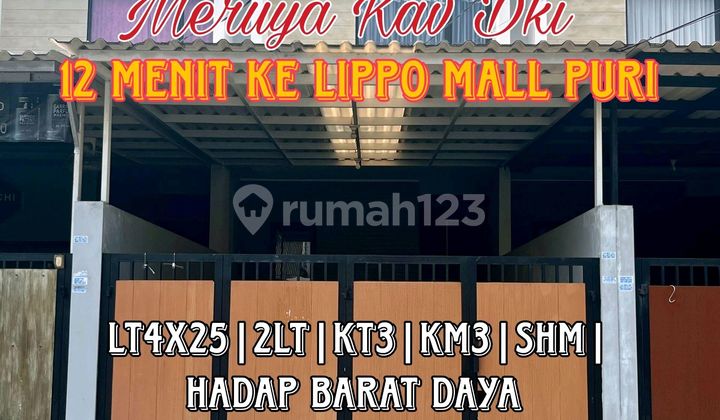 Wilson Rumah Terawat Siap Huni Row Jalan Besar di Meruya Kav Dki - foto 1
