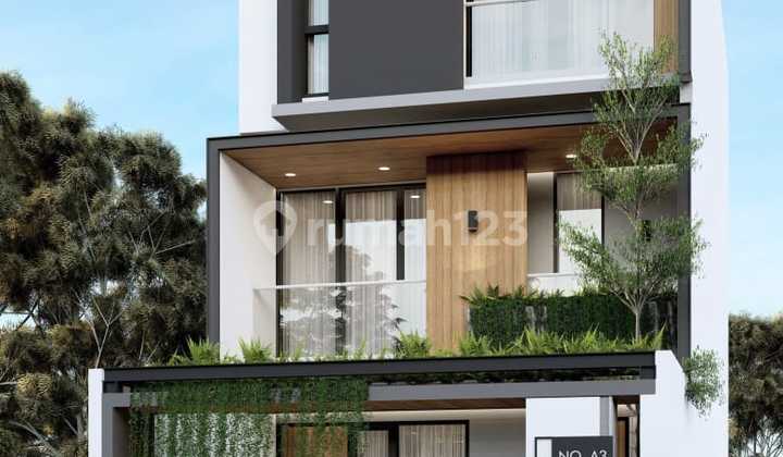 Harga cuma 2,899M! Rumah 3 Lantai SHM Siap Huni, Nego Sampai Jadi di Citra 5 - foto 1