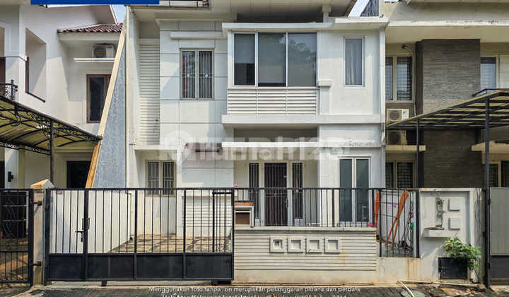 Rumah 2 Lantai Dijual Puri Media Kembangan Hadap Taman – 120m2 - foto 1