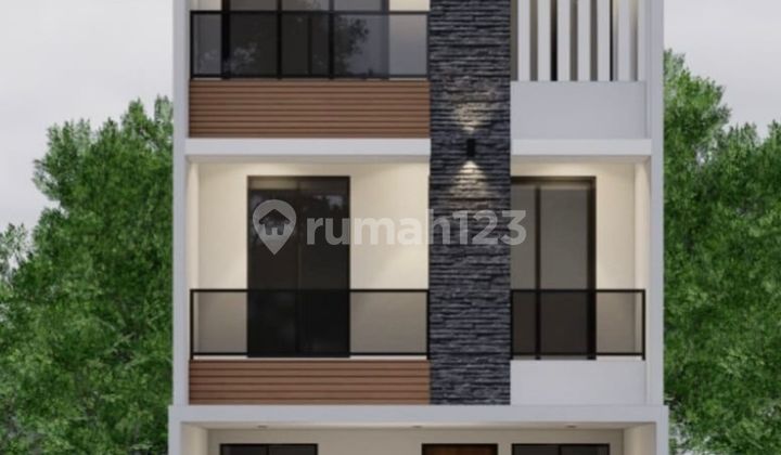 Dijual Rumah Baru 6x18 Duri Kepa Dekat Tanjung Duren - foto 1