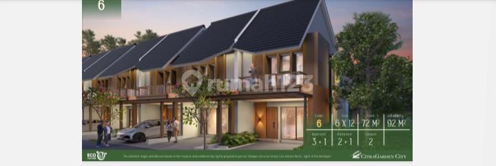 Jual Rumah Baru Citra Garden 8 Jakarta Barat-6-HEY - foto 1