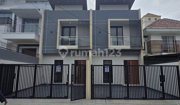 Rumah Baru 2 Lantai Minimalis Modern di Kavling Dki, Kembangan - foto 1