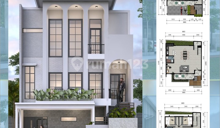 Rumah Taman Surya 5 (Ukuran Lt/Lb 100/100 M) - foto 1