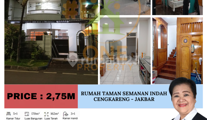 Dijual Rumah Taman Semanan Indah, Cengkareng - Jakarta Barat - foto 1