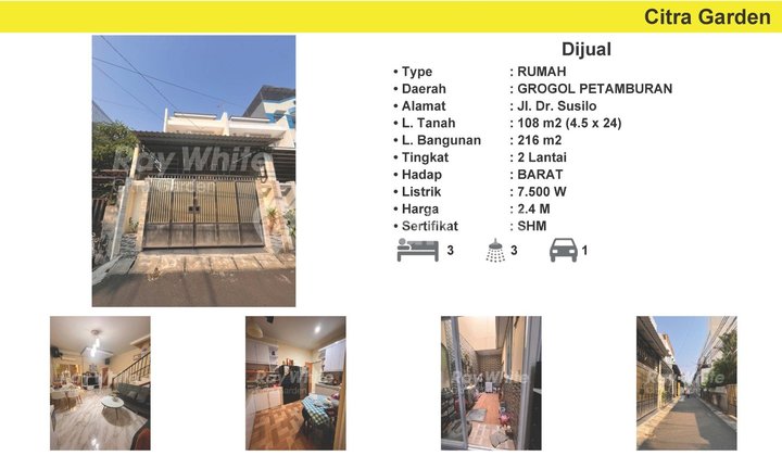 Jual Rumah Exclusiv Mewah Murah 2 LT SHM Dekat Akses Tol 0030-Hey - foto 1