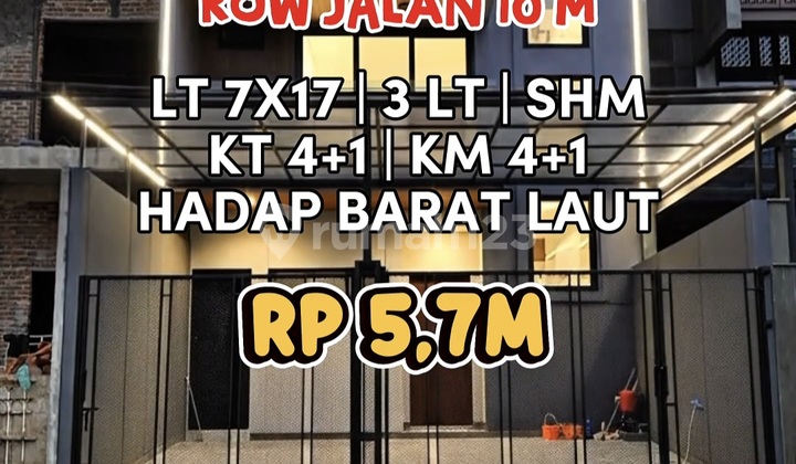 Wilson Rumah Baru Ditaman Kedoya Baru Row Jalan 10 Meter - foto 1