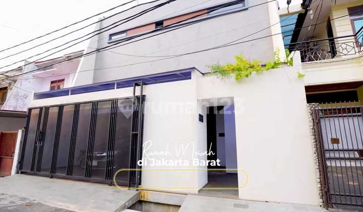 Frans Cen-Rumah Dijual di Duri Kepa.mewah Lux Wow Lt.10x18/2.5Lt. - foto 1