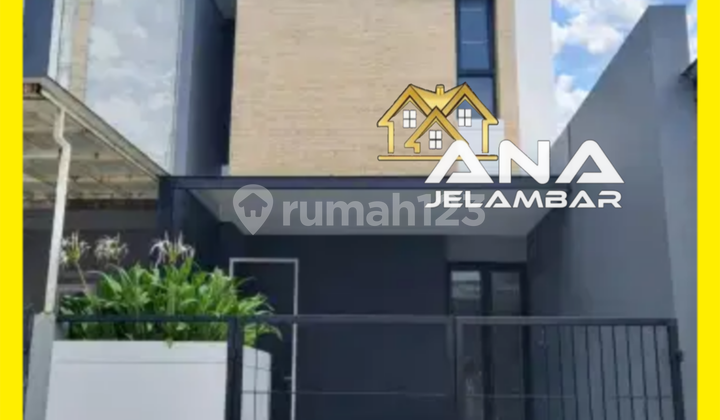 Ana Rumah Bagus 3Lt Luas 5X20m Modern Minimalis Lokasi Strategis di Taman Ratu, Kebon Jeruk - * Good- Deal !!* - foto 1