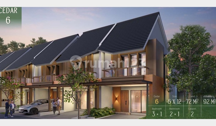 Rumah 2 Lantai 5 Menit ke Bandara & Tol! - foto 1