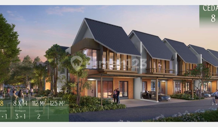 The Forestine Lebar 8-Rumah Nyaman Vibes Resort di Jakarta Barat! - foto 1