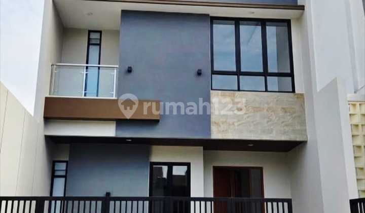 Ready Rumah Baru Mewah di Taman Villa Meruya - Double Ceiling, SHM & Smart Door Lock - foto 1