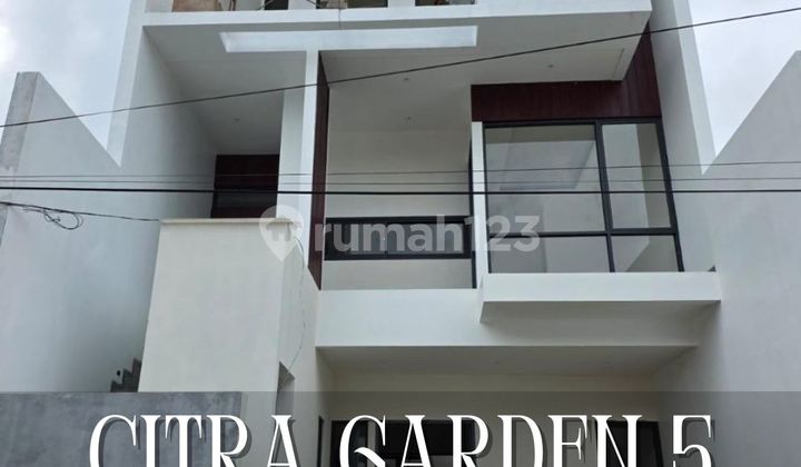 Rumah Baru Lebar 8 Meter, Modern Minimalis Citra Garden 5 - Jakarta Barat - foto 1